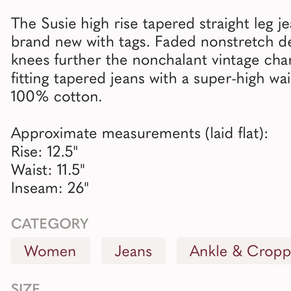 DL1961 Susie distressed high waist denim - Picture 4 of 9